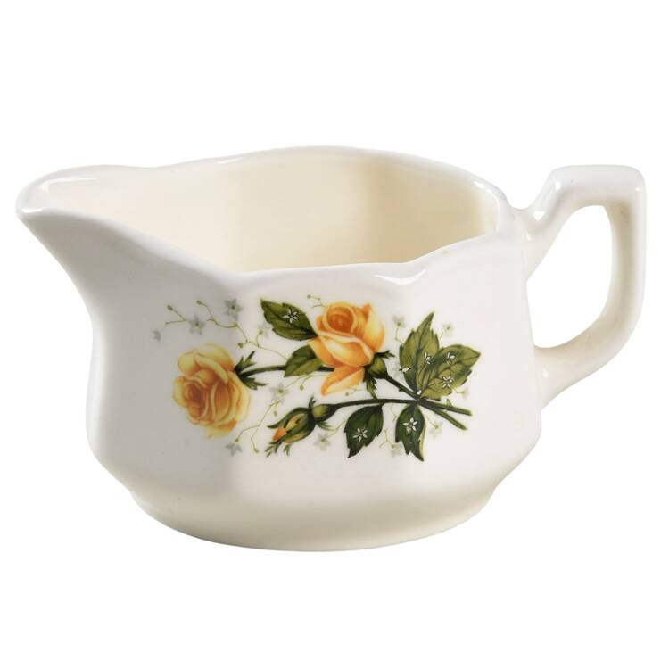 Cathy Rose Yellow (Coupe, No Trim) Creamer