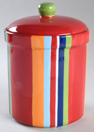 Colorfest Large Canister & Lid