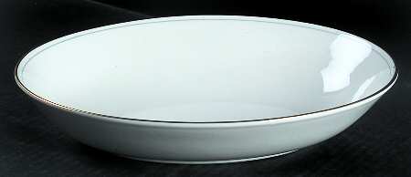 Lumiere 9" Oval Vegetable Bowl