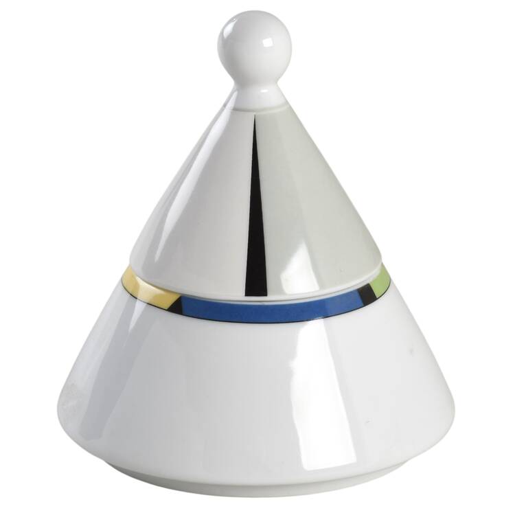 Quattro Sugar Bowl & Lid