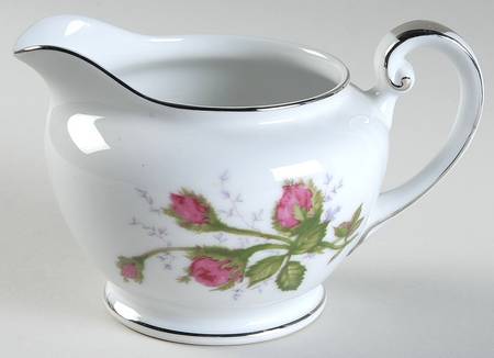 Silvia (Platinum Trim) Creamer