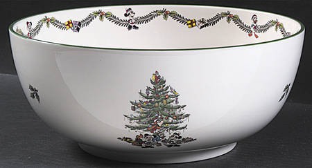 Disney Christmas Tree Celebration Disney Salad Bowl by Spode