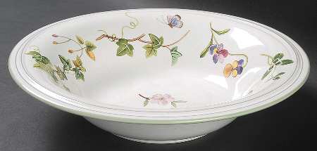 Botanical Splendor 9" Round Vegetable Bowl