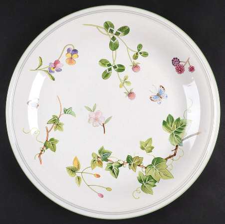 Botanical Splendor 12" Chop Plate (Round Platter)