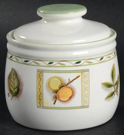 Country Song Sugar Bowl & Lid