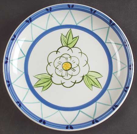 Daisy Parade Salad Plate