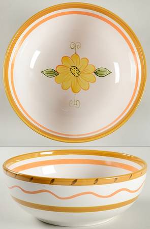 Early Morning 9" Round Vegetable Bowl