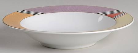 Eastside Red Rim Soup Bowl