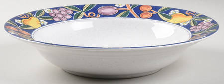 Harvest Vine Large Rim Soup Bowl