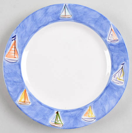 Mainsail Salad Plate by Studio Nova