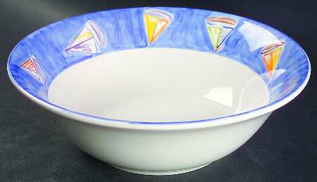 Mainsail 9" Round Vegetable Bowl