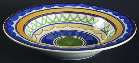 Merlot Rim Soup Bowl