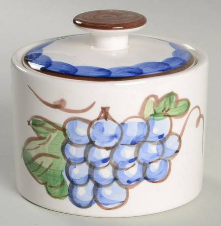 Merlot Sugar Bowl & Lid