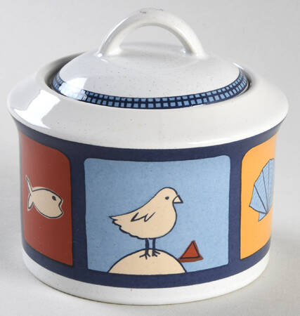 Nantucket Sugar Bowl & Lid