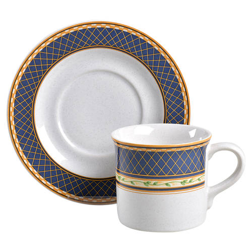 Regal Isle Flat Cup & Saucer Set