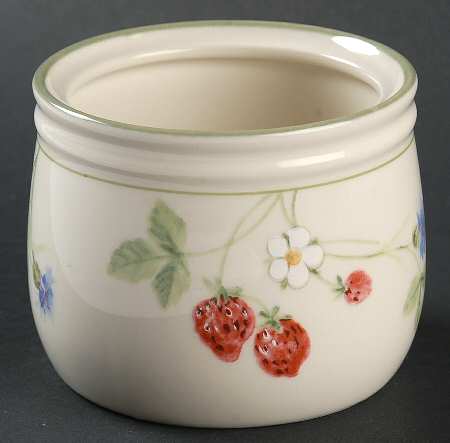 Strawberry Festival Sugar Bowl No Lid
