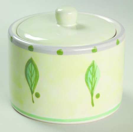 Tender Leaf Sugar Bowl & Lid