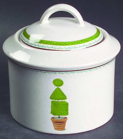 Chateau Garden Sugar Bowl & Lid
