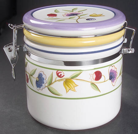 Provence Garden Small Canister & Lid