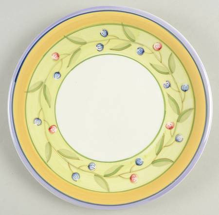 Provence Garden Salad Plate