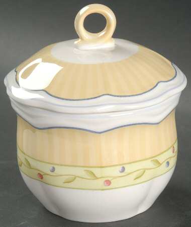 Provence Garden Sugar Bowl & Lid