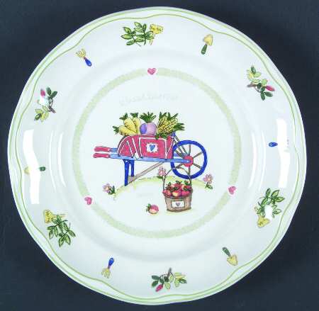 Country Lyric Salad Plate