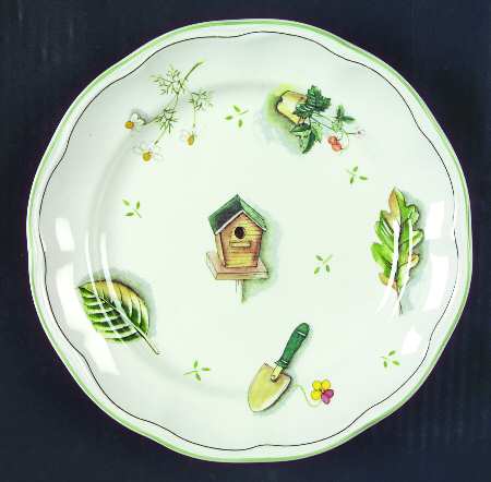 Country Prose Salad Plate