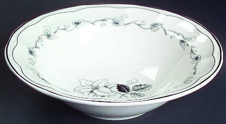 Mystic Meadow Rim Soup Bowl