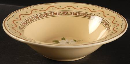 Village Square Rim Soup Bowl