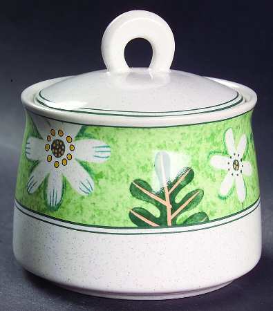 Country Chintz Sugar Bowl & Lid