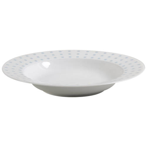 Avenue Blue Rim Soup Bowl