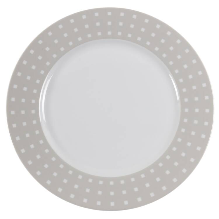 Avenue Taupe 12" Chop Plate (Round Platter)