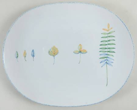 Foliage Festival 14" Oval Serving Platter