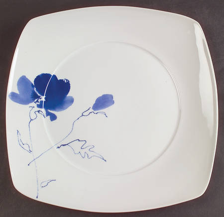 Ming Blue 12" Chop Plate (Round Platter)