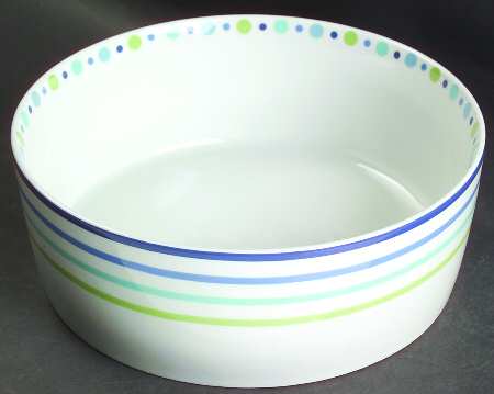 Top Circles 8" Round Vegetable Bowl