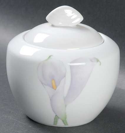 Tres Amor Sugar Bowl & Lid