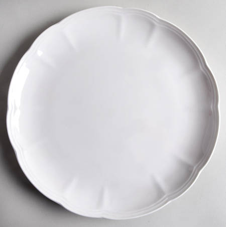 White Rose 12" Chop Plate (Round Platter)