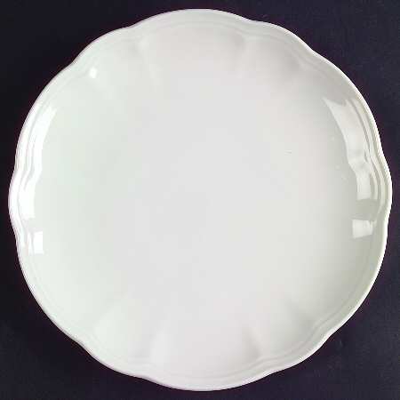 White Rose Salad Plate