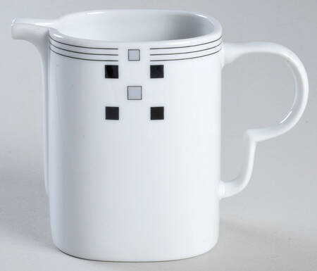 Tuxedo Square Creamer