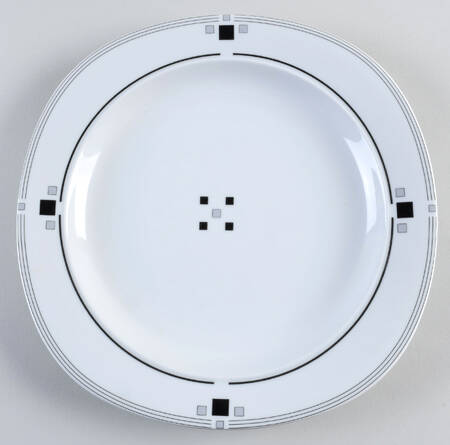 Tuxedo Square 11" Chop Plate (Round Platter)