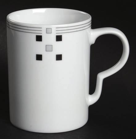 Tuxedo Square Mug