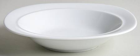 Studio White Rim Soup Bowl