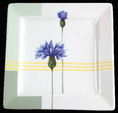 Blue Bonnet Salad Plate