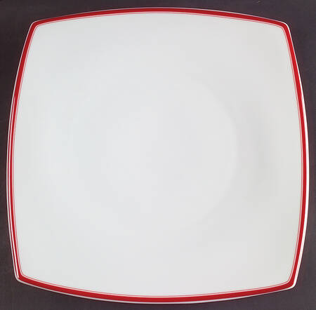 Accent Red 11" Chop Plate (Round Platter)