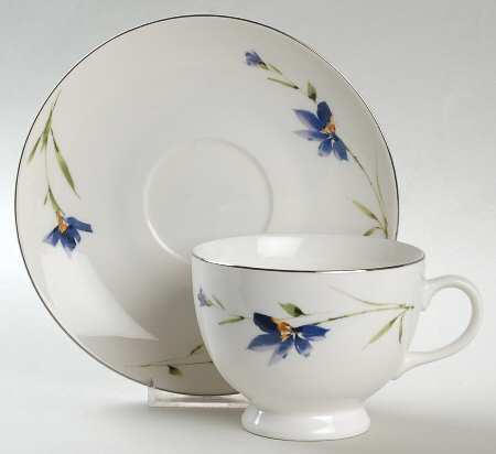 Love Song Footed Cup & Saucer Set