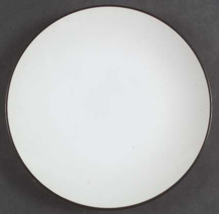 Jet Black Salad Plate by Studio Nova
