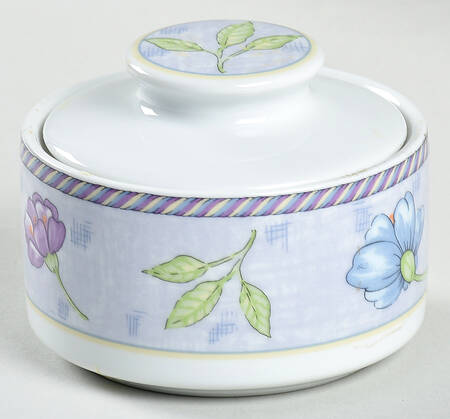 Lilac Garden Sugar Bowl & Lid