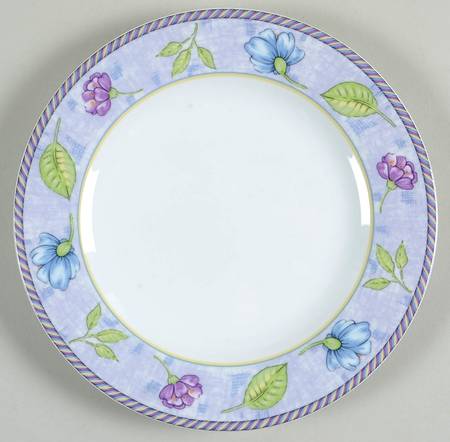 Lilac Garden Salad Plate