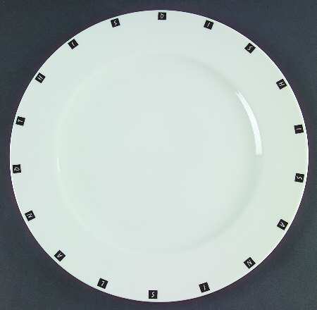Words For You Salad Plate