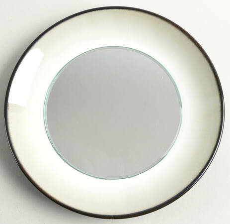 Nova Black (Newer, Grayish White Center) Mirror-Small (SP) HC